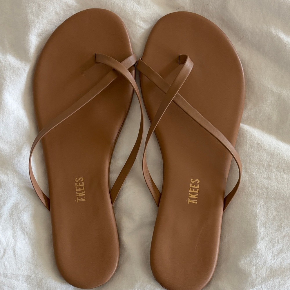 TKEES Riley Brown Strappy Sandals